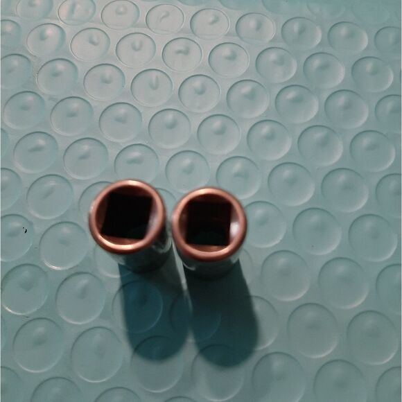 Vintage Lot 2 Craftsman 9/32" 6 and 12 Point 1/4" Drive Shallow Sockets Tools - Picture 4 of 4